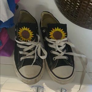 Sunflower converse